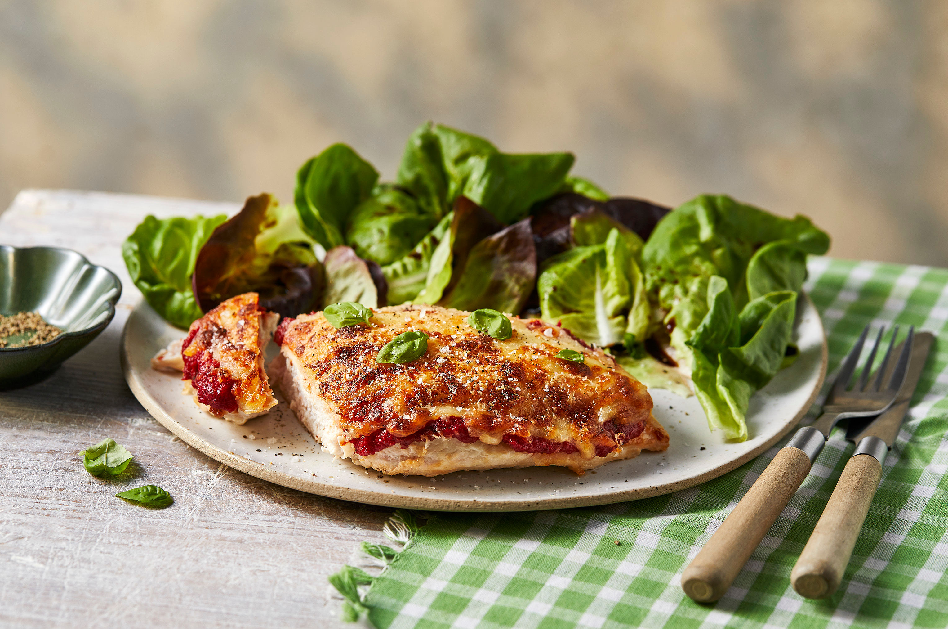 Simple Pizza Chicken Breast